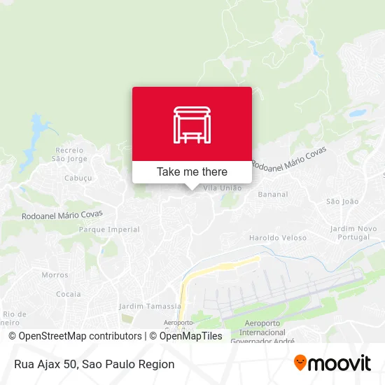 Rua Ajax 50 map