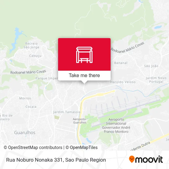 Rua Noburo Nonaka 331 map