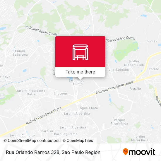 Rua Orlando Ramos 328 map