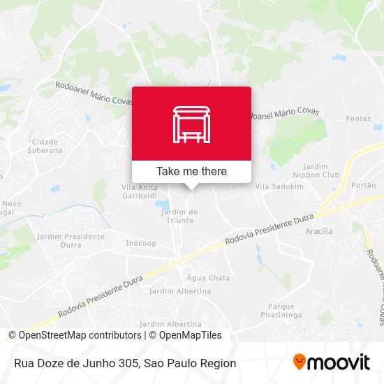 Rua Doze de Junho 305 map