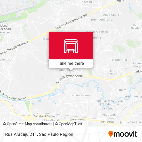 Rua Aracajú 211 map