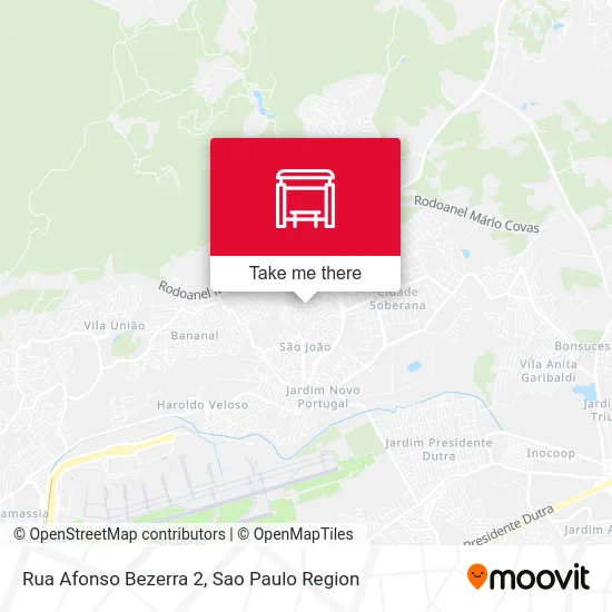 Rua Afonso Bezerra 2 map