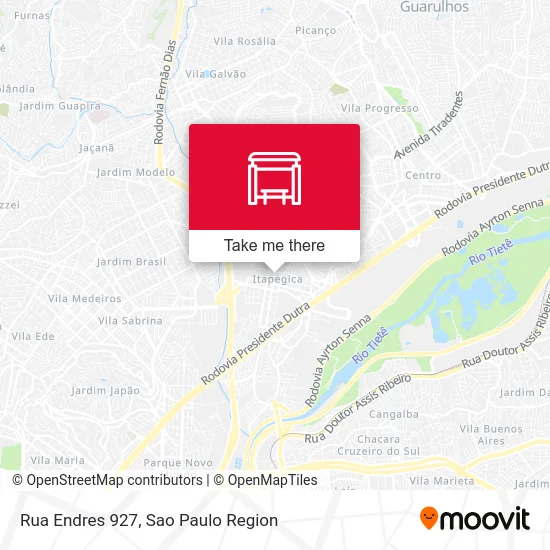 Rua Endres 927 map