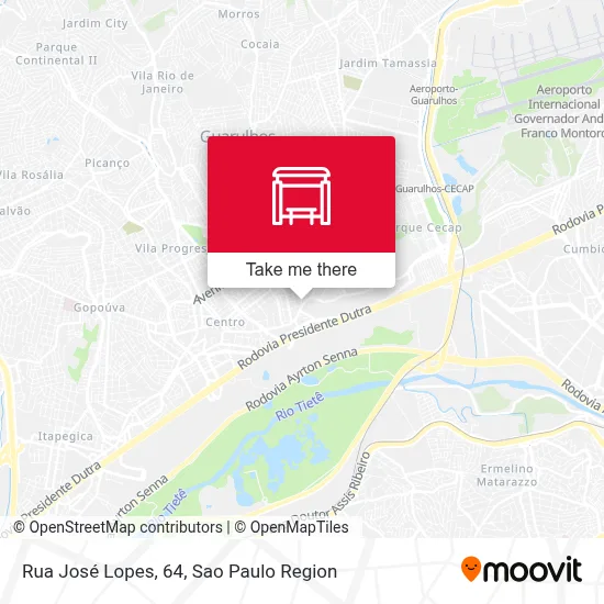 Rua José Lopes, 64 map