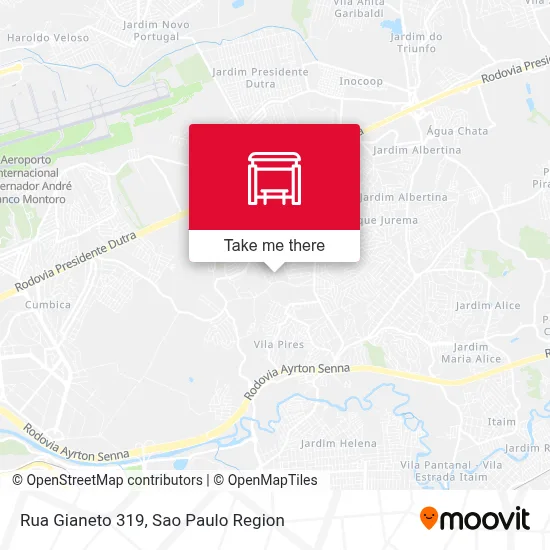 Rua Gianeto 319 map