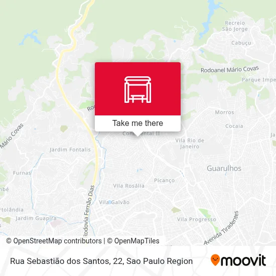 Rua Sebastião dos Santos, 22 map