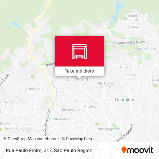 Rua Paulo Freire, 217 map