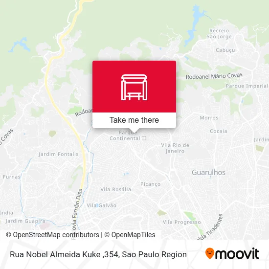 Rua Nobel Almeida Kuke ,354 map