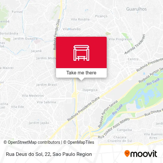 Rua Deus do Sol, 22 map