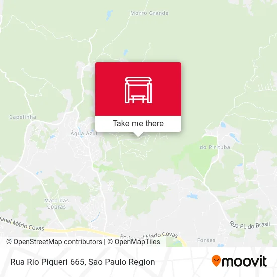 Rua Rio Piqueri 665 map