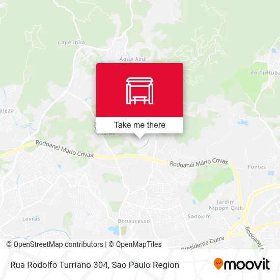 Rua Rodolfo Turriano 304 map
