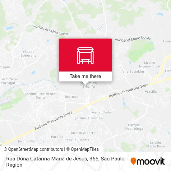 Rua Dona Catarina Maria de Jesus, 355 map