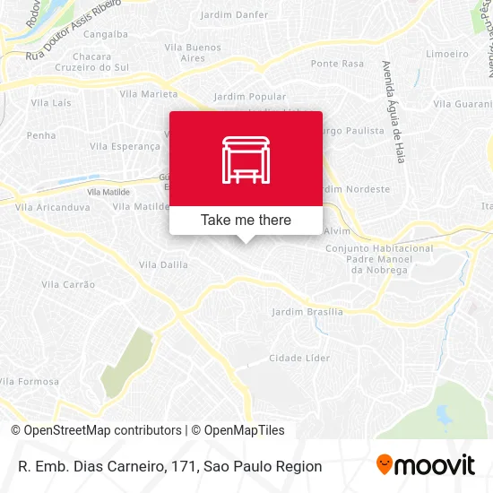 R. Emb. Dias Carneiro, 171 map