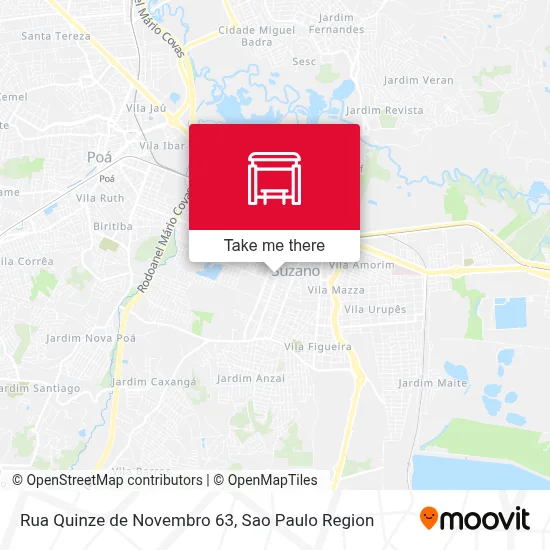 Rua Quinze de Novembro 63 map