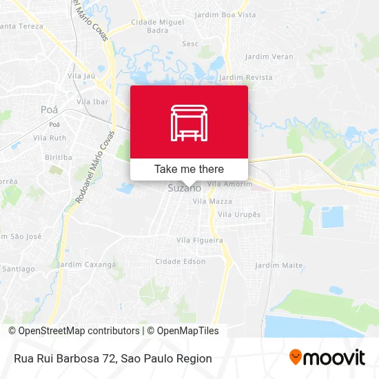 Rua Rui Barbosa 72 map