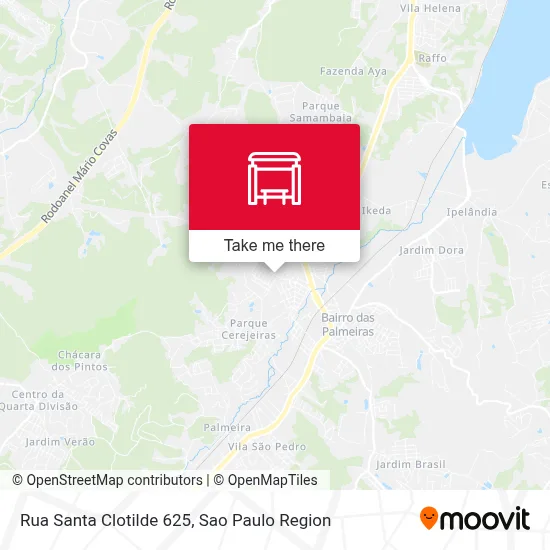 Rua Santa Clotilde 625 map