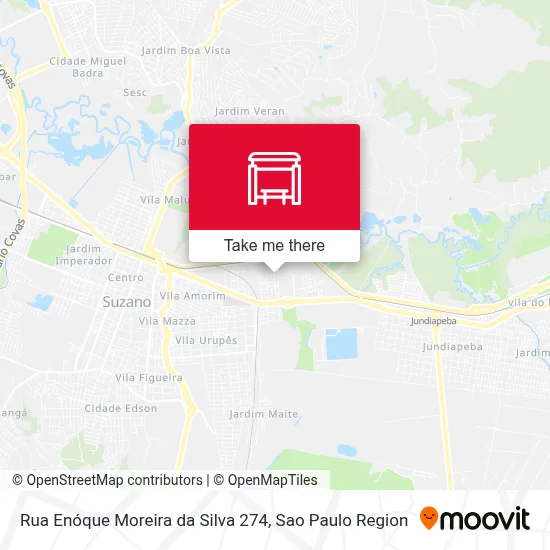 Rua Enóque Moreira da Silva 274 map