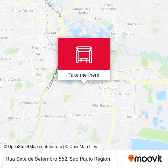 Rua Sete de Setembro 562 map
