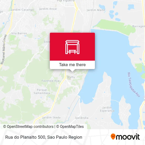 Rua do Planalto 500 map