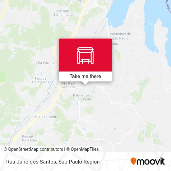 Rua Jaíro dos Santos map