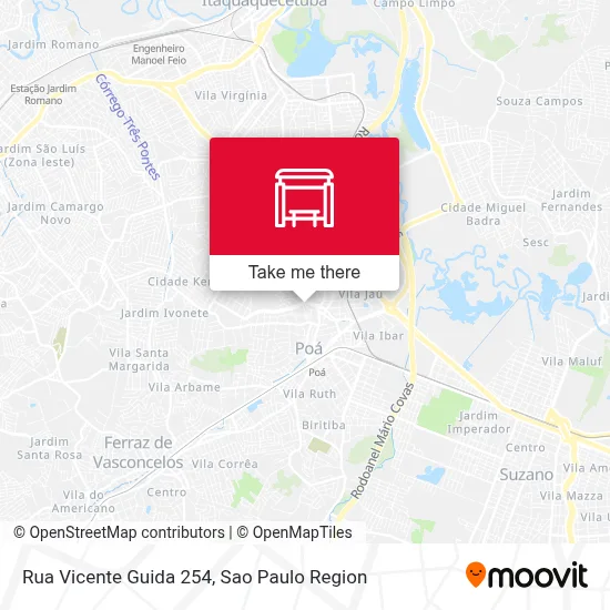 Rua Vicente Guida 254 map