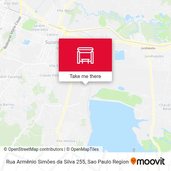 Rua Armênio Simões da Silva 255 map
