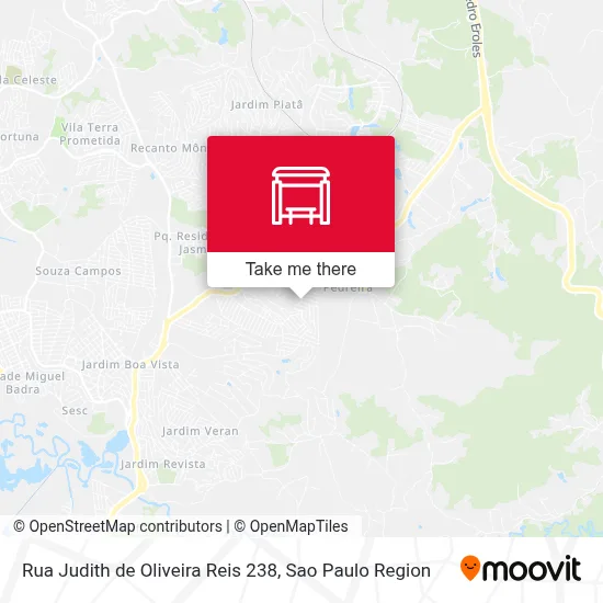 Rua Judith de Oliveira Reis 238 map