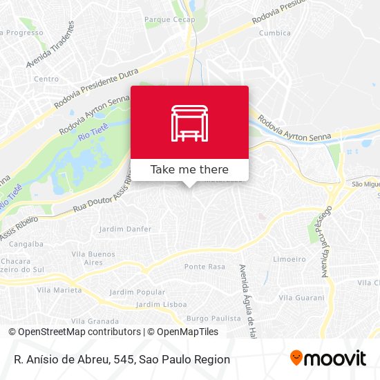 R. Anísio de Abreu, 545 map