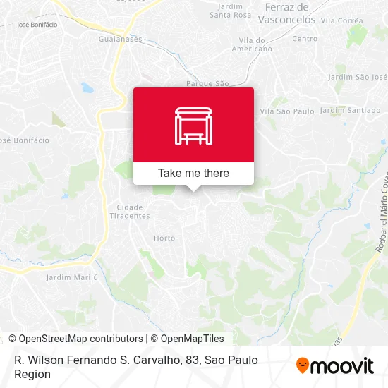 R. Wilson Fernando S. Carvalho, 83 map