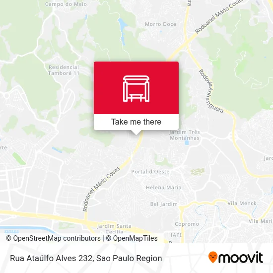 Rua Ataúlfo Alves 232 map