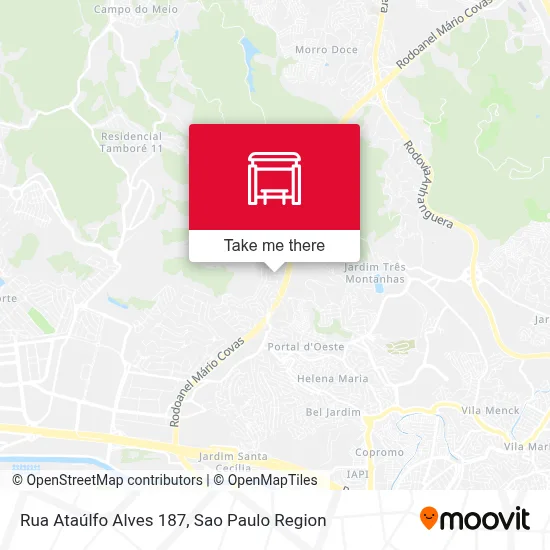 Rua Ataúlfo Alves 187 map