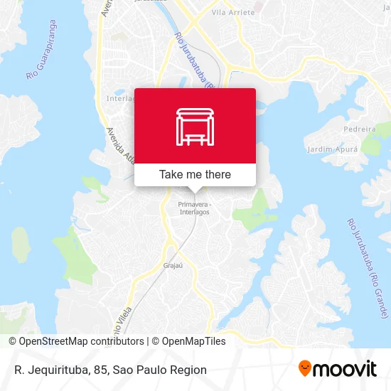 R. Jequirituba, 85 map