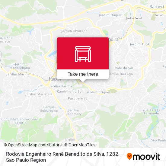 Rodovia Engenheiro Renê Benedito da Silva, 1282 map
