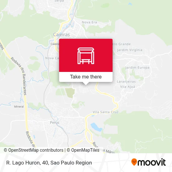 R. Lago Huron, 40 map