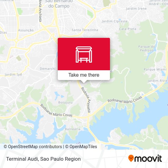 Terminal Audi map