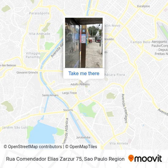 Rua Comendador Elias Zarzur 75 map