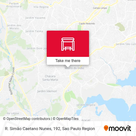 R. Simão Caetano Nunes, 192 map