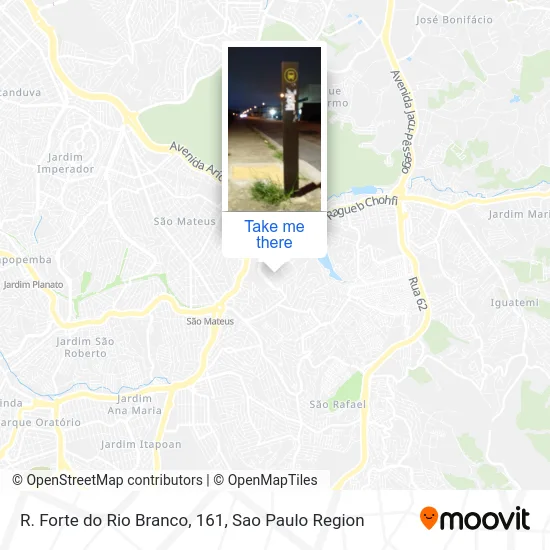 R. Forte do Rio Branco, 161 map