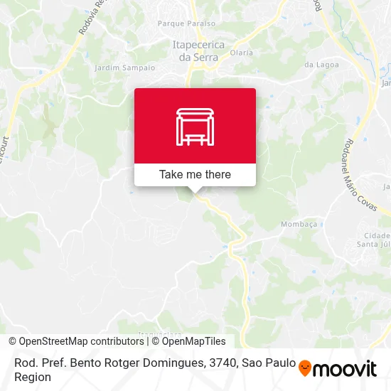 Rod. Pref. Bento Rotger Domingues, 3740 map