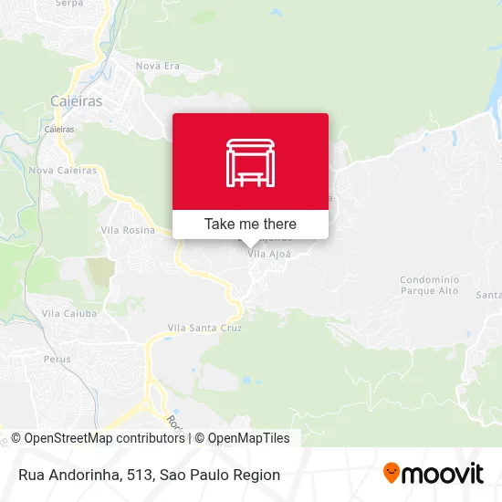 Rua Andorinha, 513 map