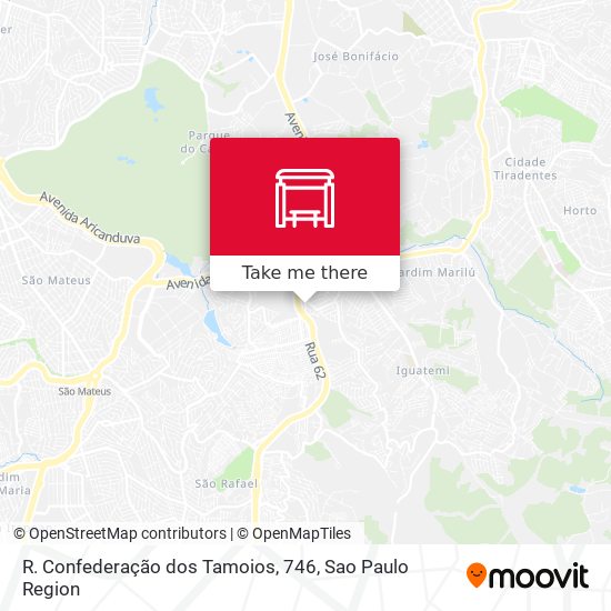R. Confederação dos Tamoios, 746 map