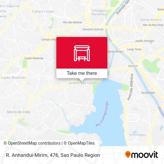 R. Anhandui-Mirim, 476 map