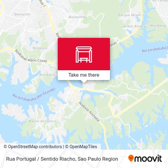 Rua Portugal / Sentido Riacho map