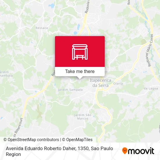 Avenida Eduardo Roberto Daher, 1350 map