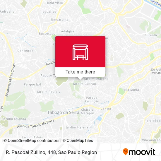 R. Pascoal Zullino, 448 map