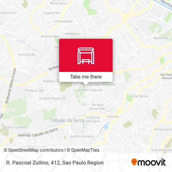 R. Pascoal Zullino, 412 map