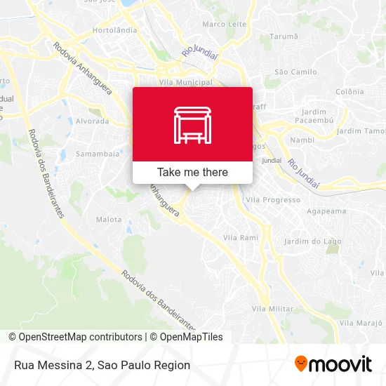 Rua Messina 2 map