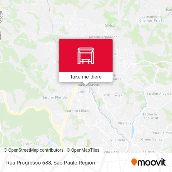 Rua Progresso 688 map