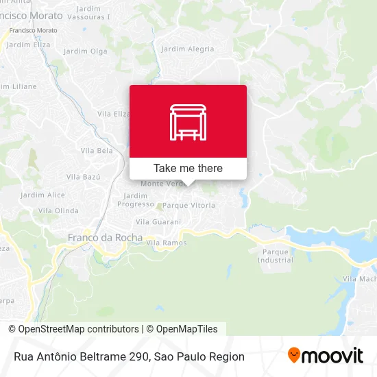 Rua Antônio Beltrame 290 map