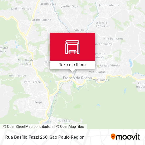 Rua Basílio Fazzi 260 map